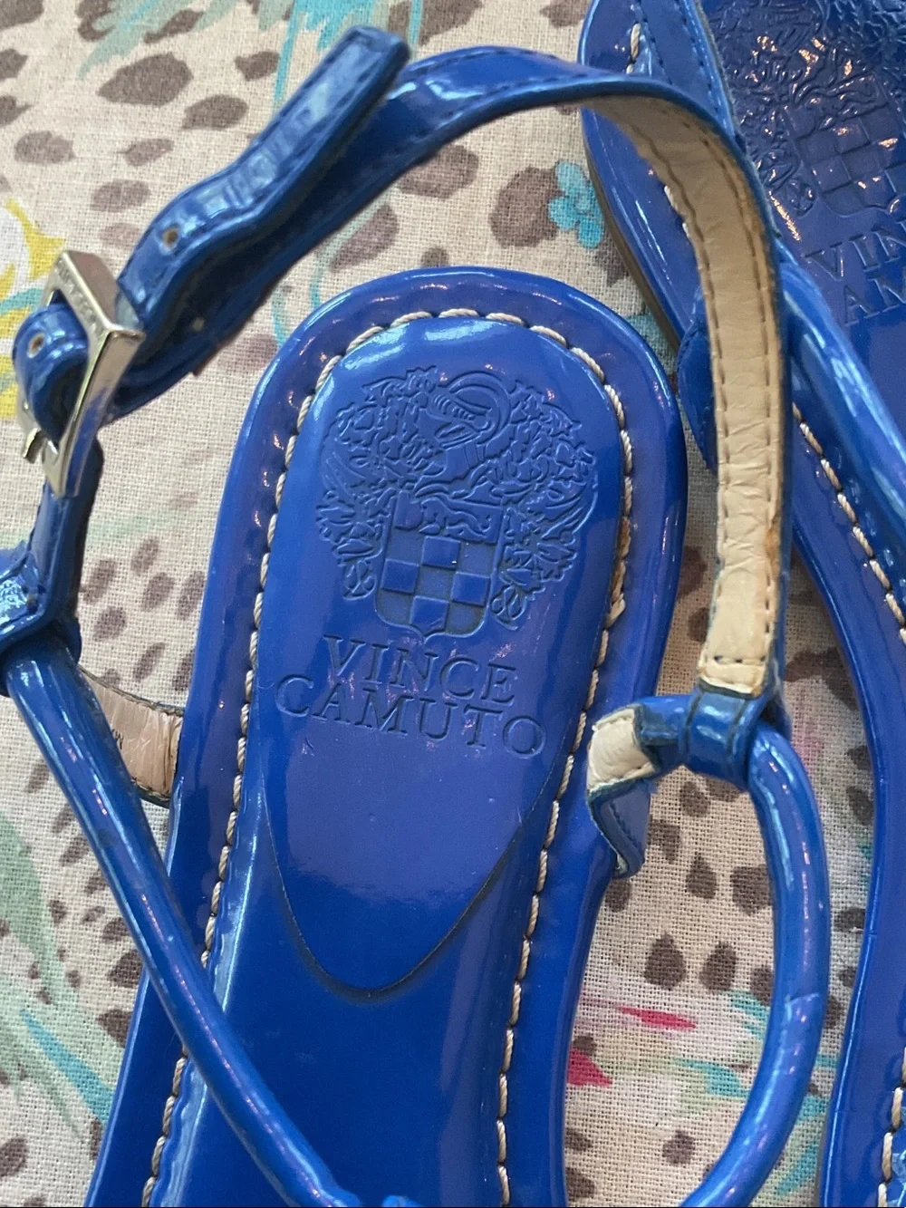 Vince Camuto patent leather